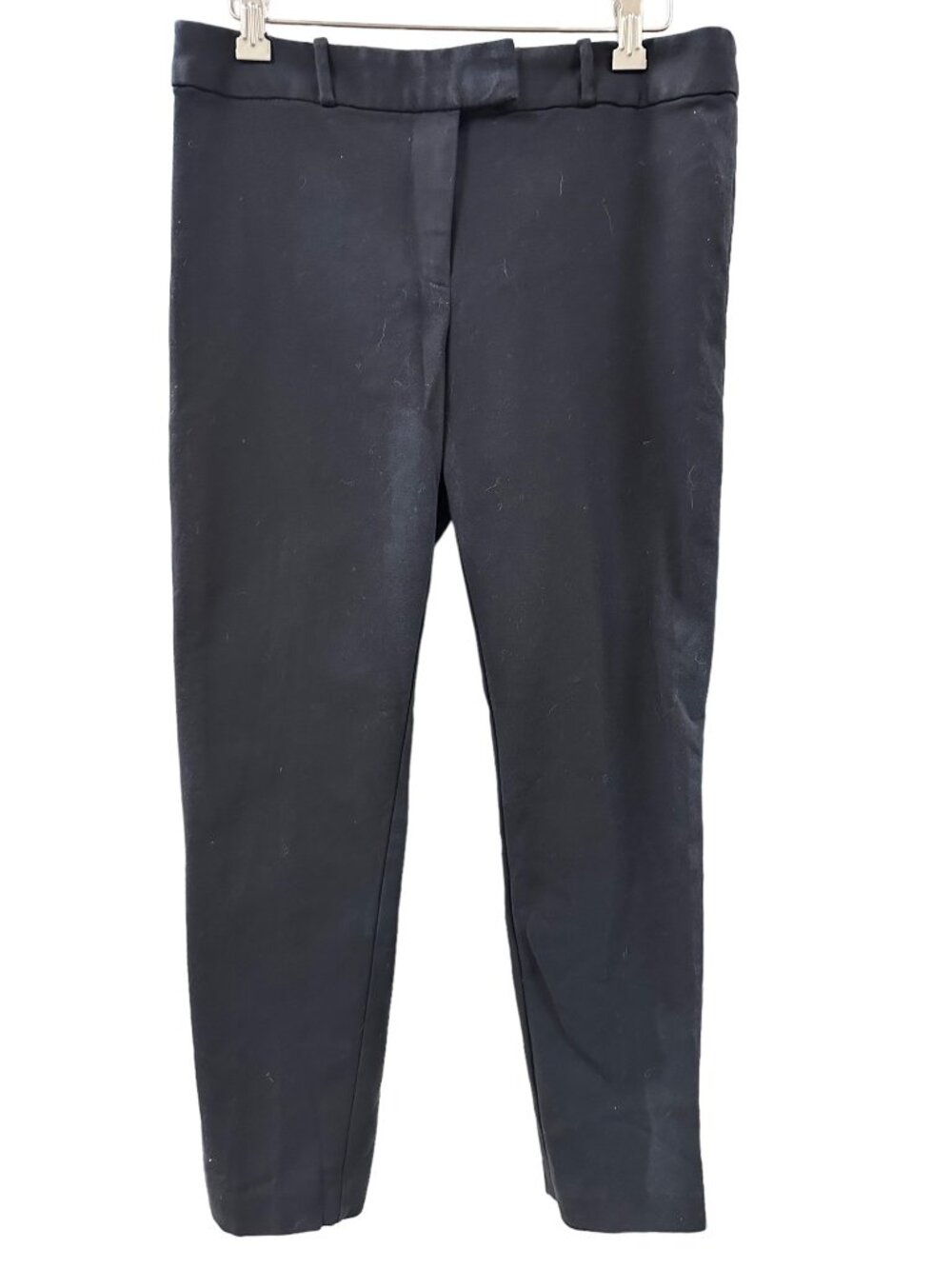 Liz Claiborne Emma Classic Black Ladies Slacks sz 4 Clasp Closure